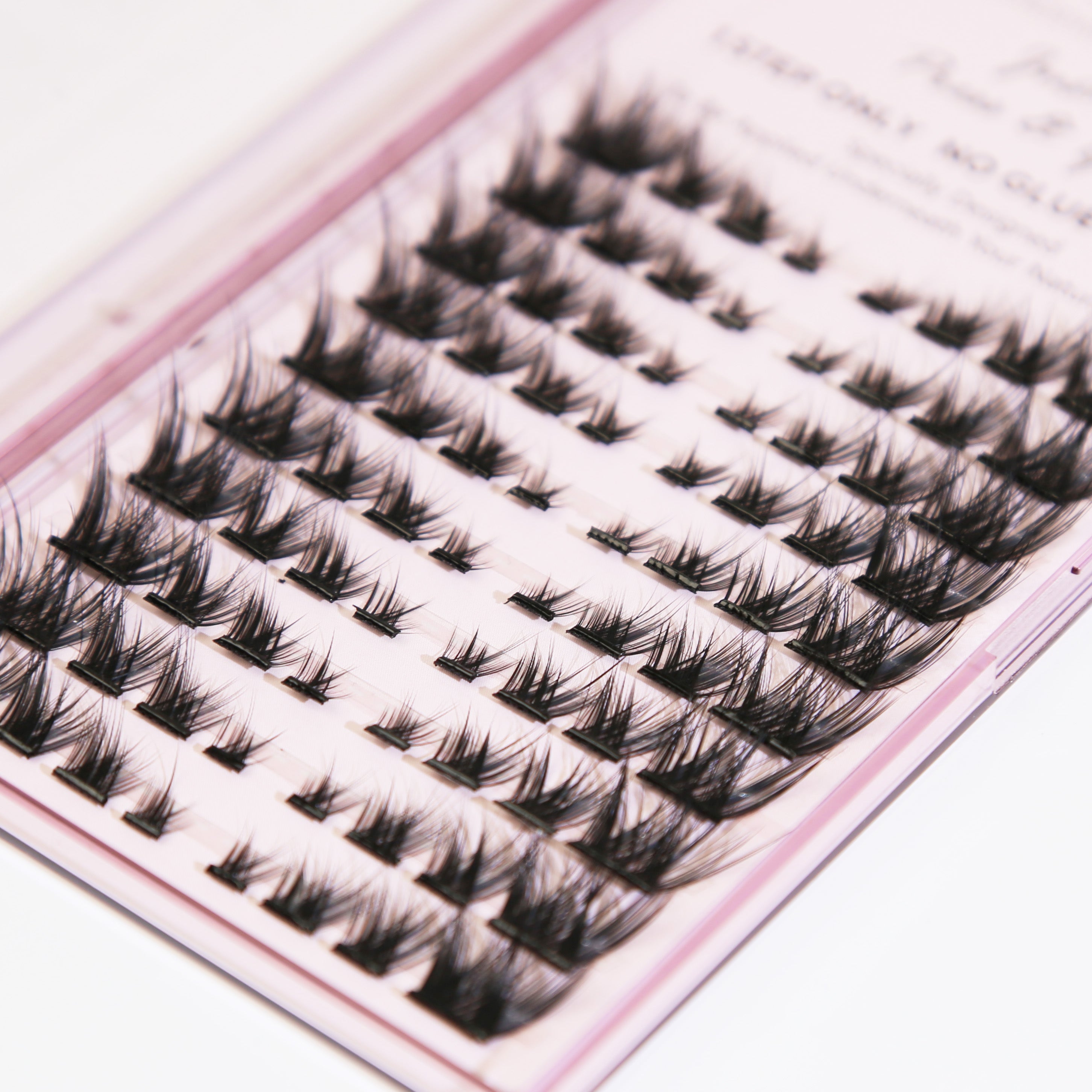 Self Adhesive Cluster Lashes DIY Eyelash Extensions Kit